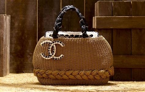 sac paille chanel|chanel flap bags.